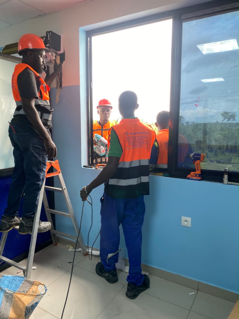 Our team in action